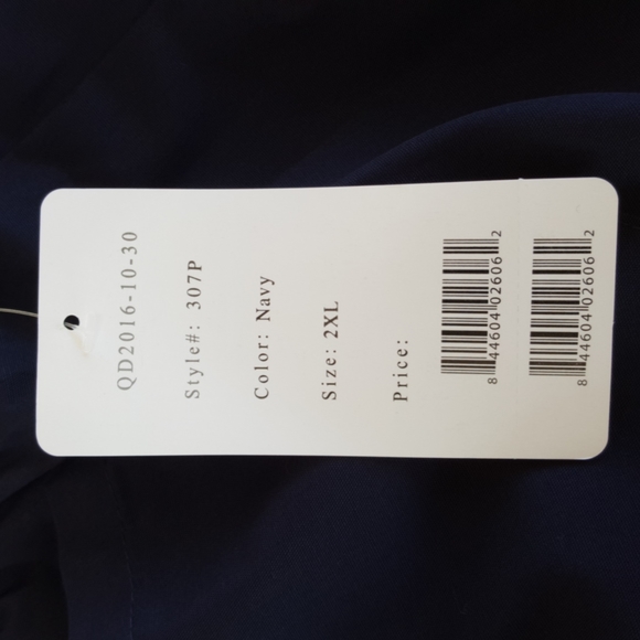 NWT Unisex Uniform Bottoms MOBB 307P Navy Medical Nurse Scrub Cargo Pant (2XL) - Picture 9 of 9